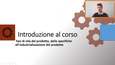 'Fasi del prodotto e introduzione alla progettazione di un prodotto.'